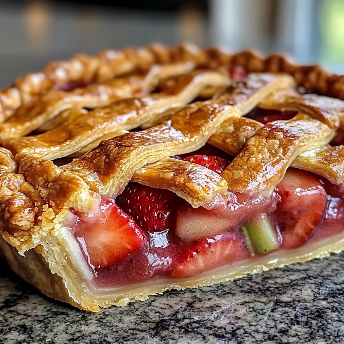 Strawberry Rhubarb Pie