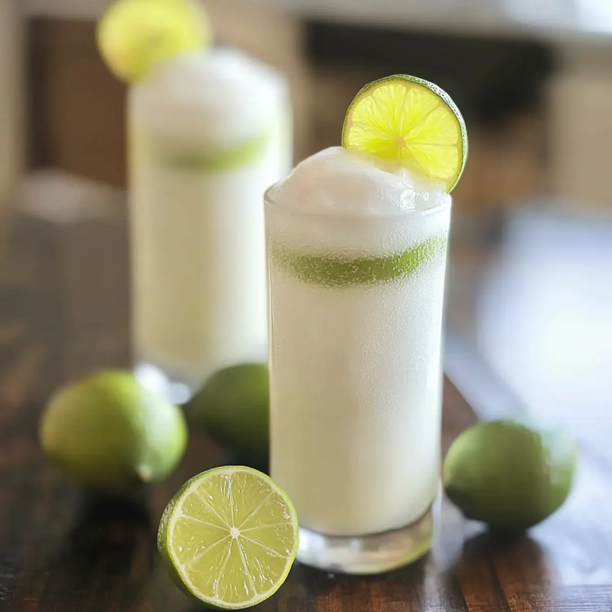 Coconut Lime Fizz Cooler