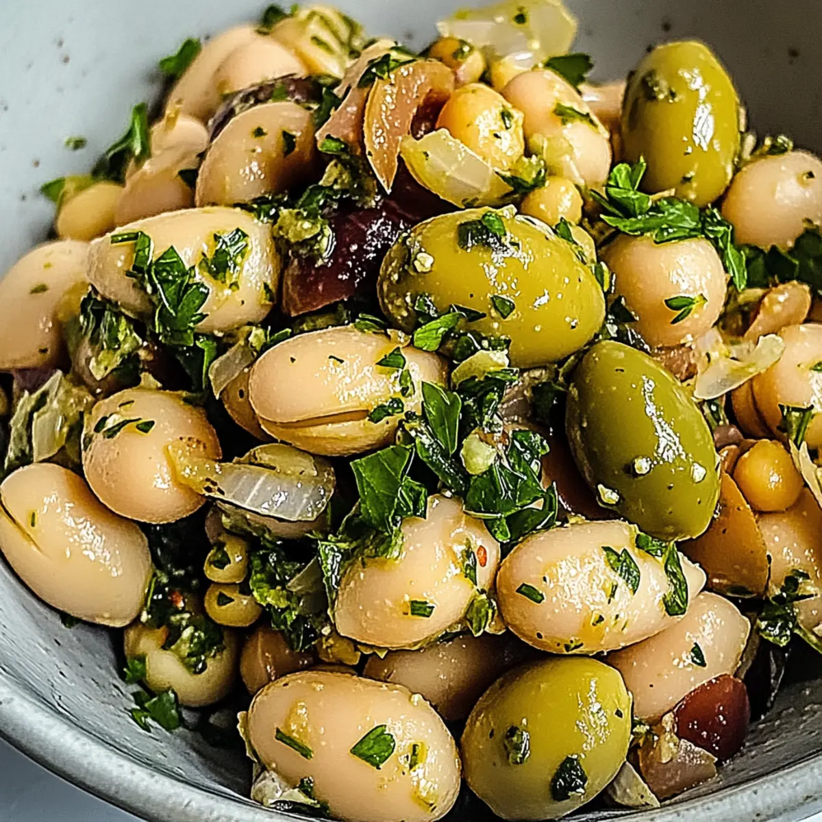 Marinated Za’atar Bean Salad
