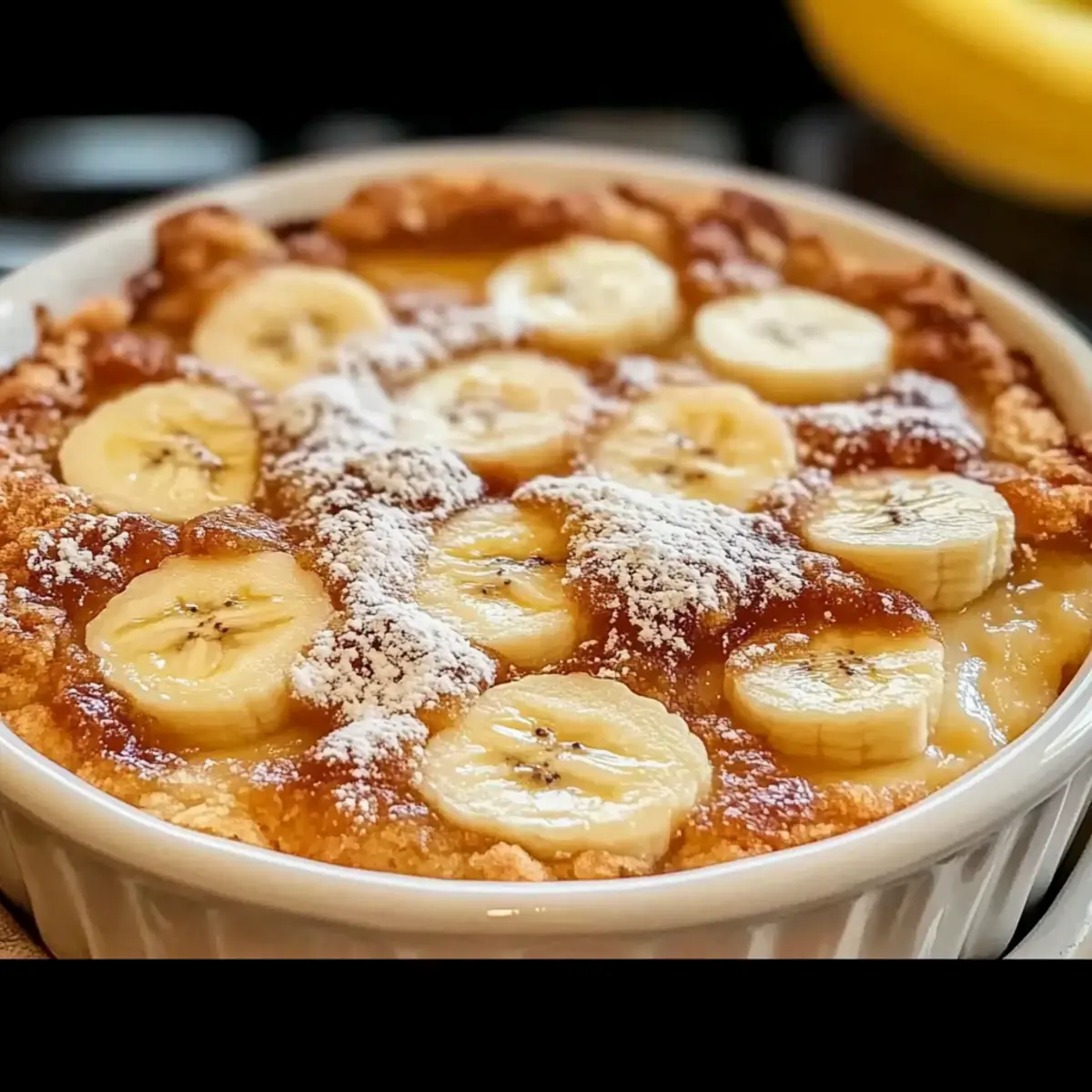 Southern Banana Cobbler Dessert