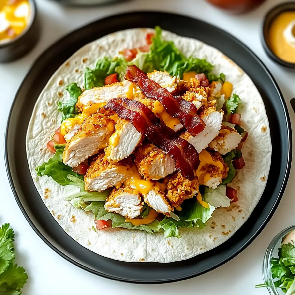 Chicken Bacon Ranch Wrap