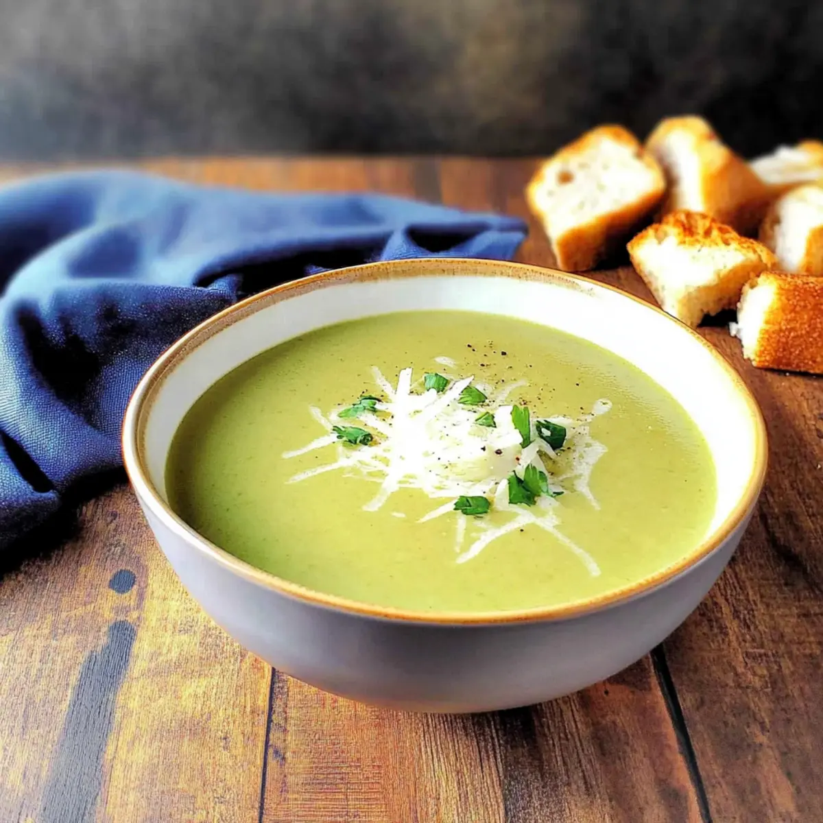 Cream of Spring Vegetable Soup
