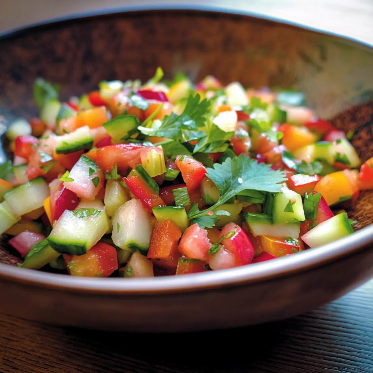 Fresh Rhubarb Salsa