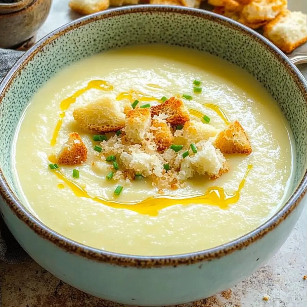Cauliflower Leek Soup