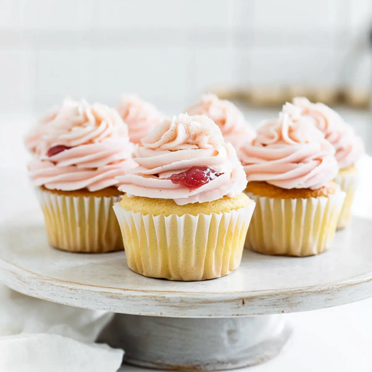 Rhubarb Cupcakes