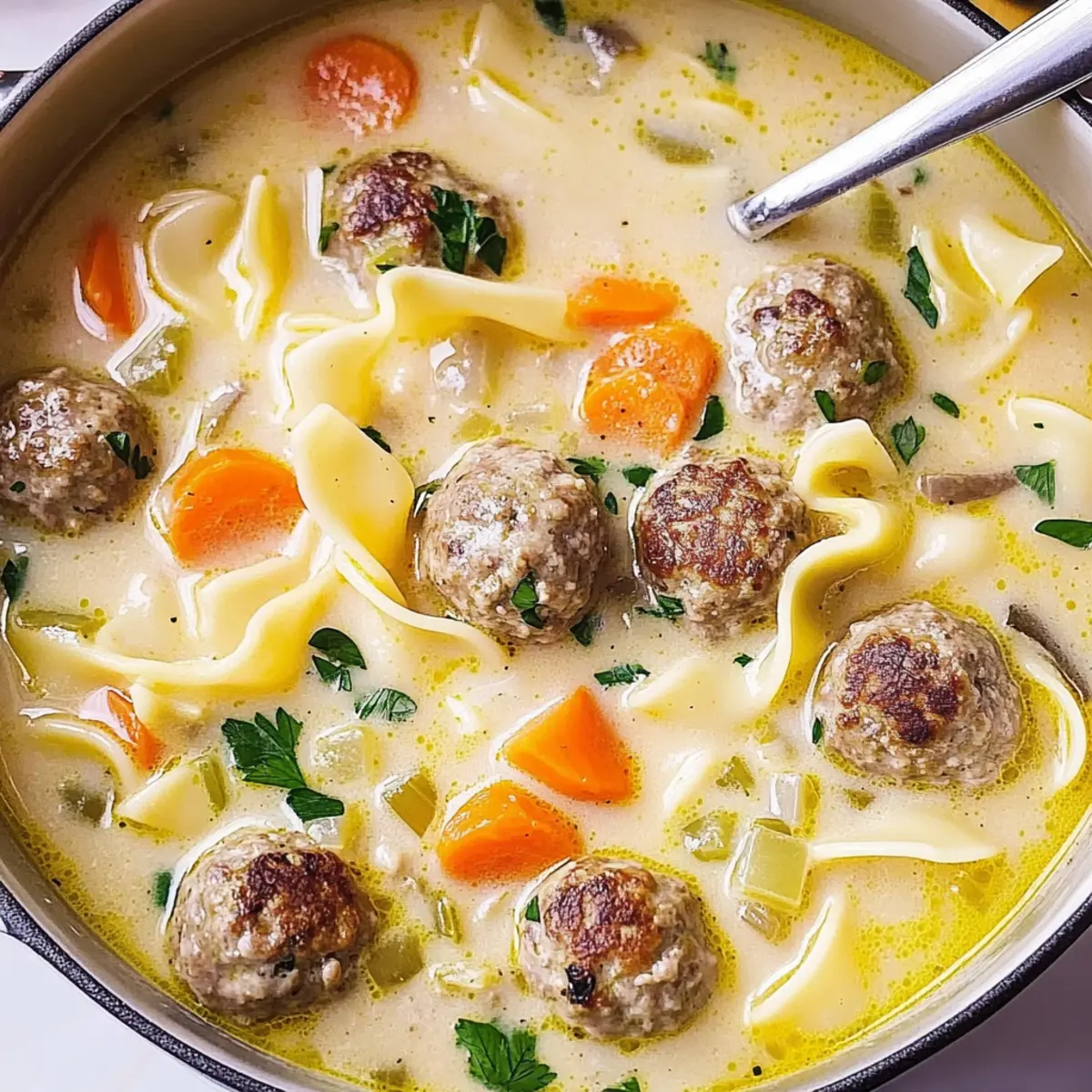 Swedish Meatball Soup