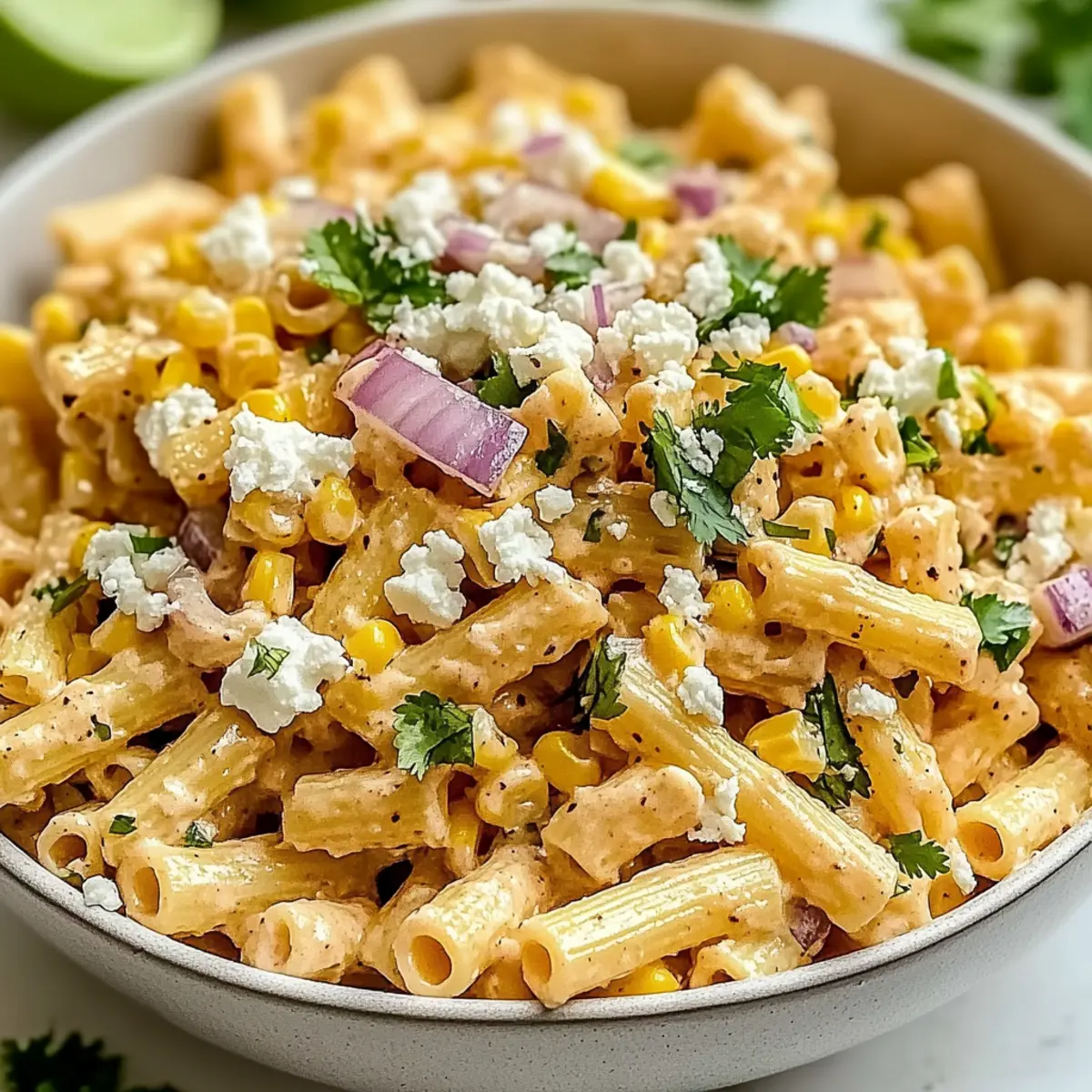 Elote Pasta Salad