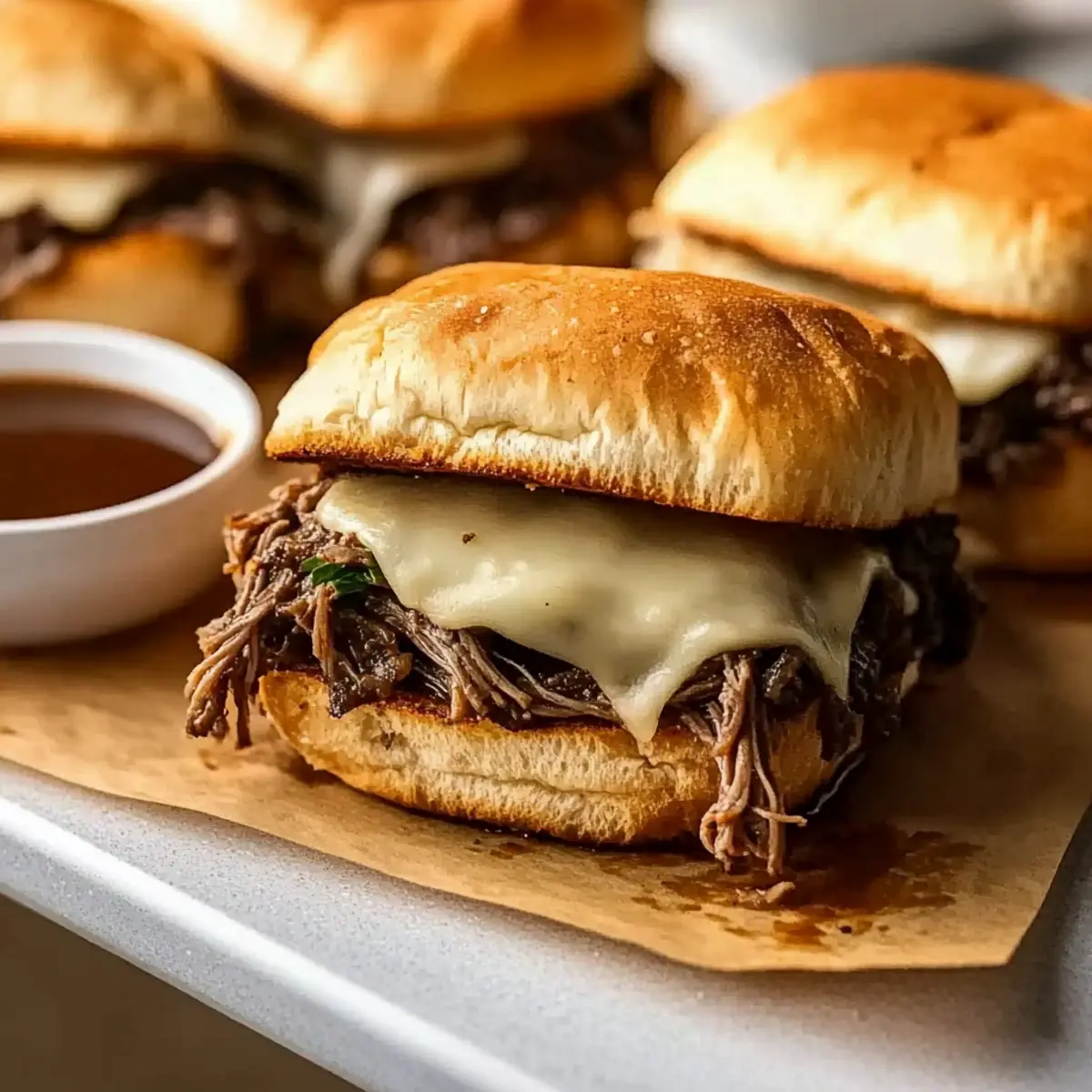 French Dip Sandwiches