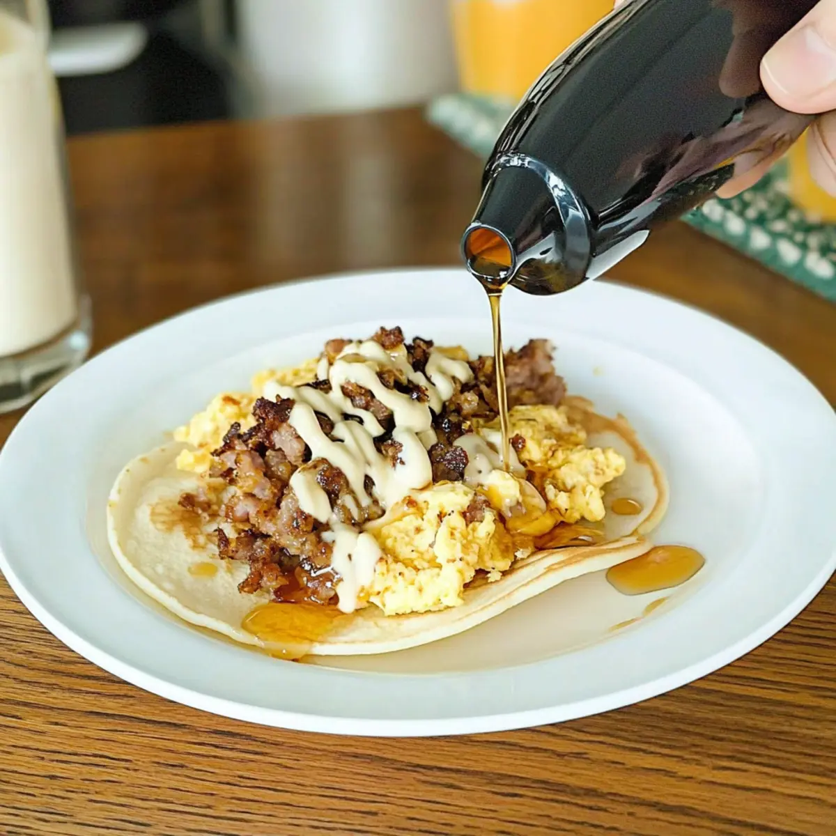 Pancake Breakfast Tacos