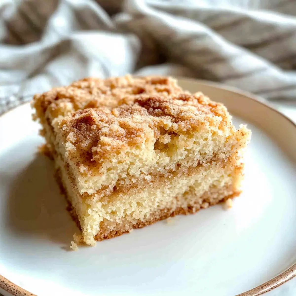 Sourdough Coffee Cake