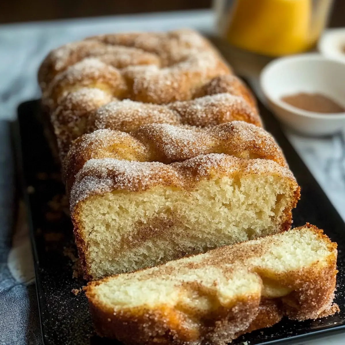 Cinnamon Sugar Donut Sweet Bread