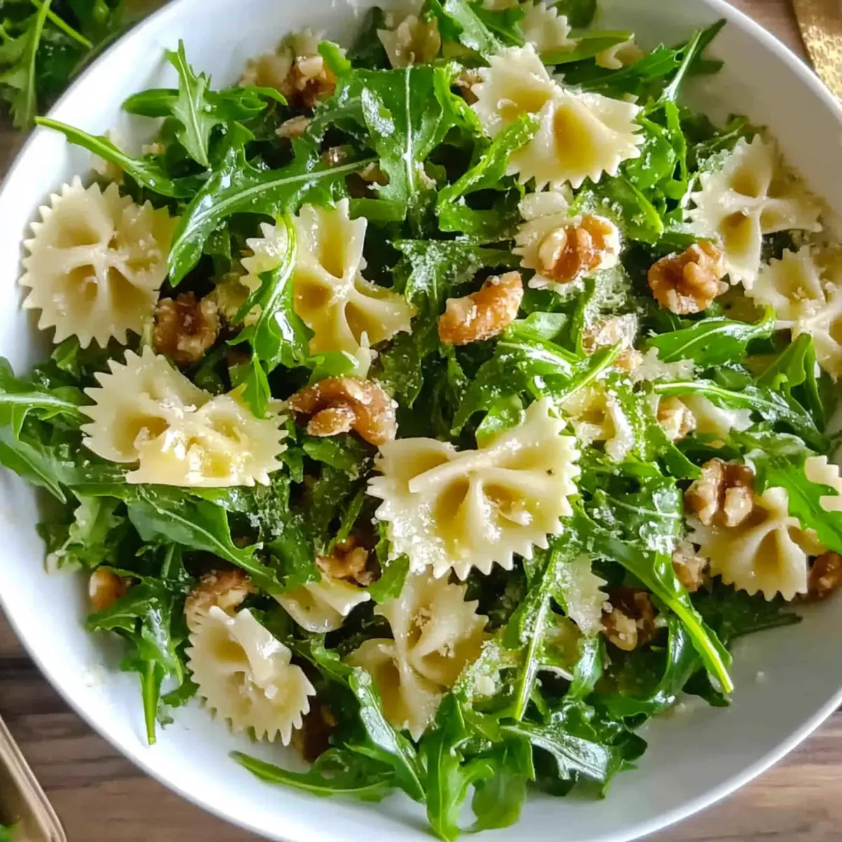 Lemon Arugula Pasta Salad
