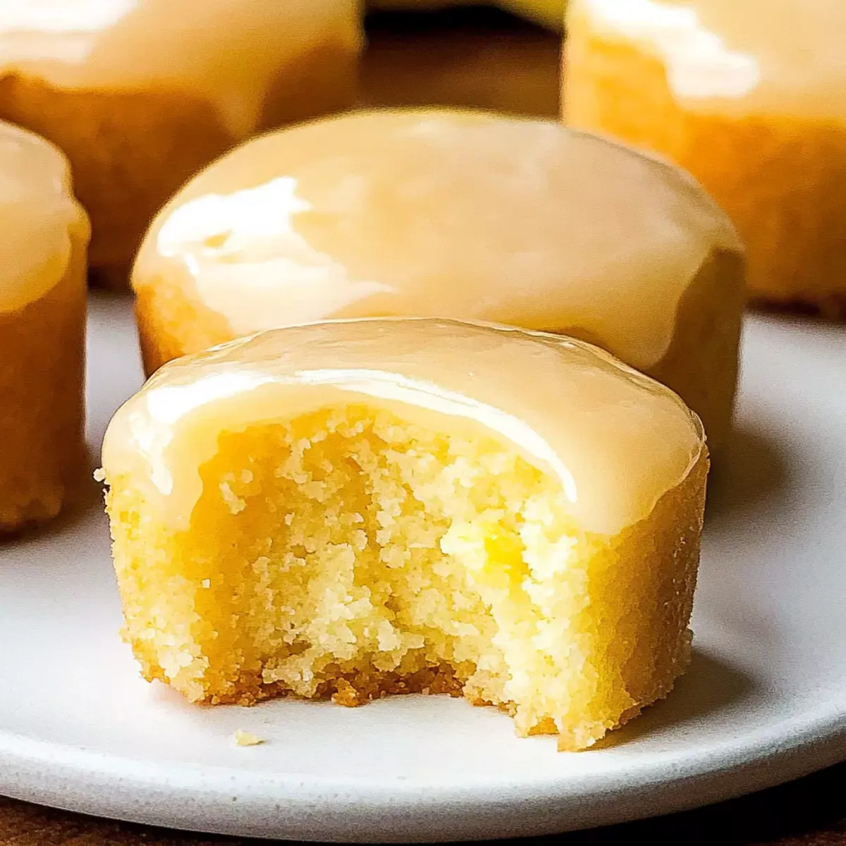Mini Lemon Drop Cakes