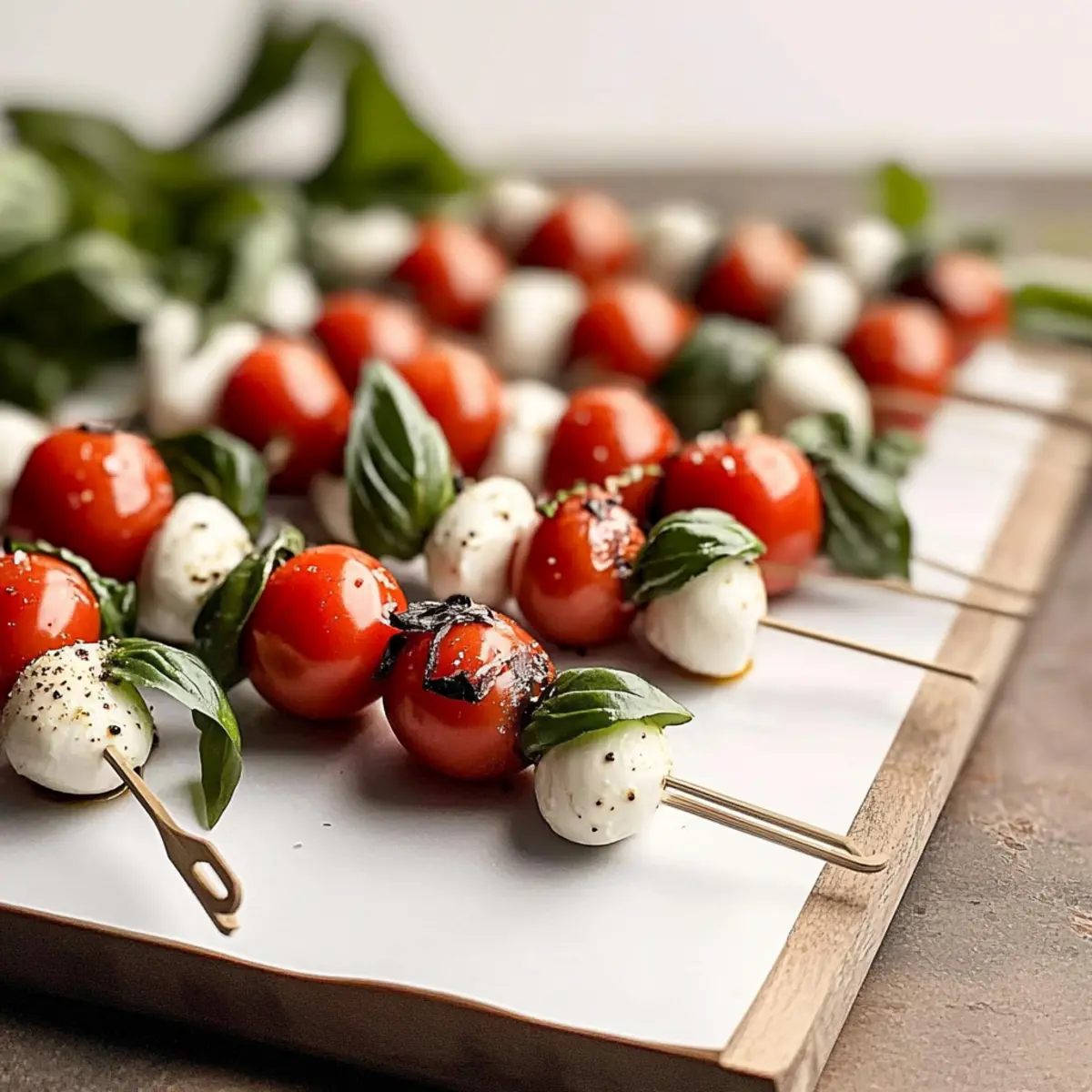 Caprese Salad Skewers