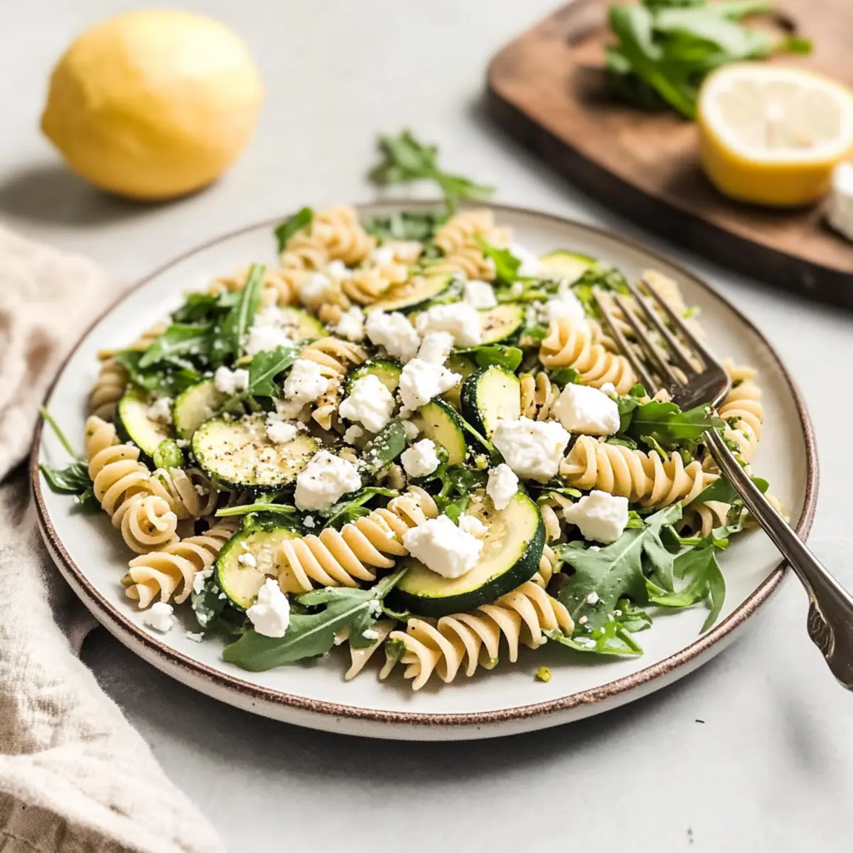 Lemony Spring Pasta Salad