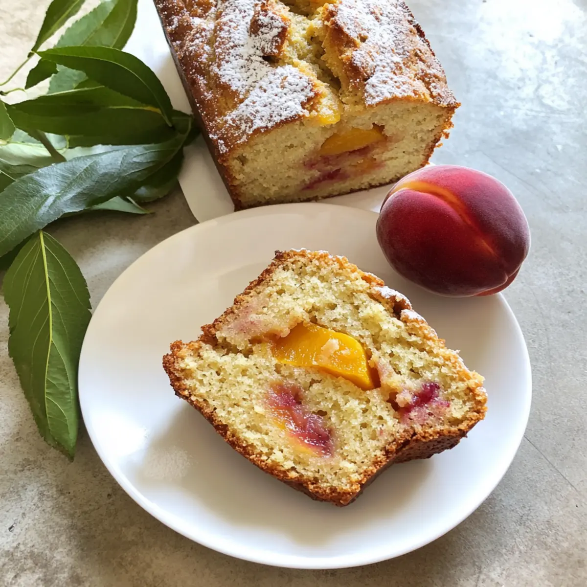 Southern Peach Bread