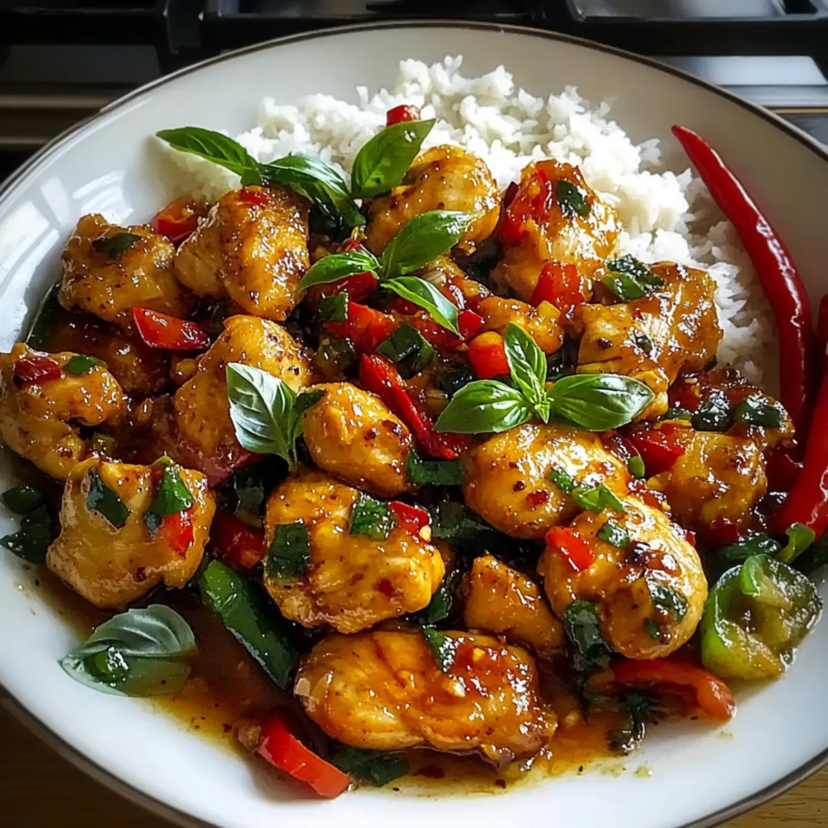 Sweet And Spicy Thai Chicken
