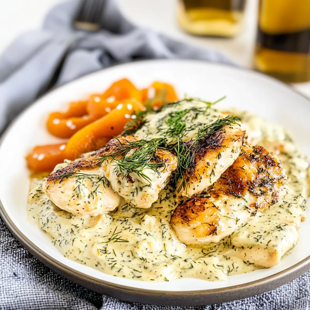 Creamy Dill Chicken