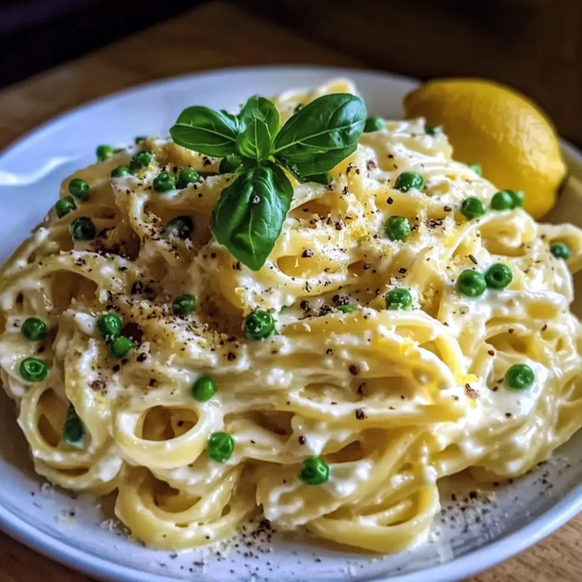 Spring Lemon Ricotta Pasta