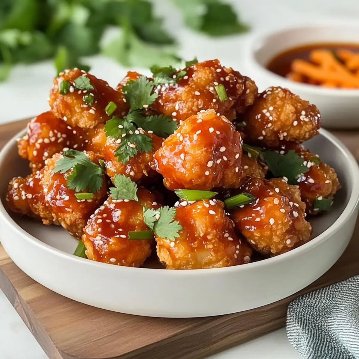 Thai Chicken Bites Appetizer