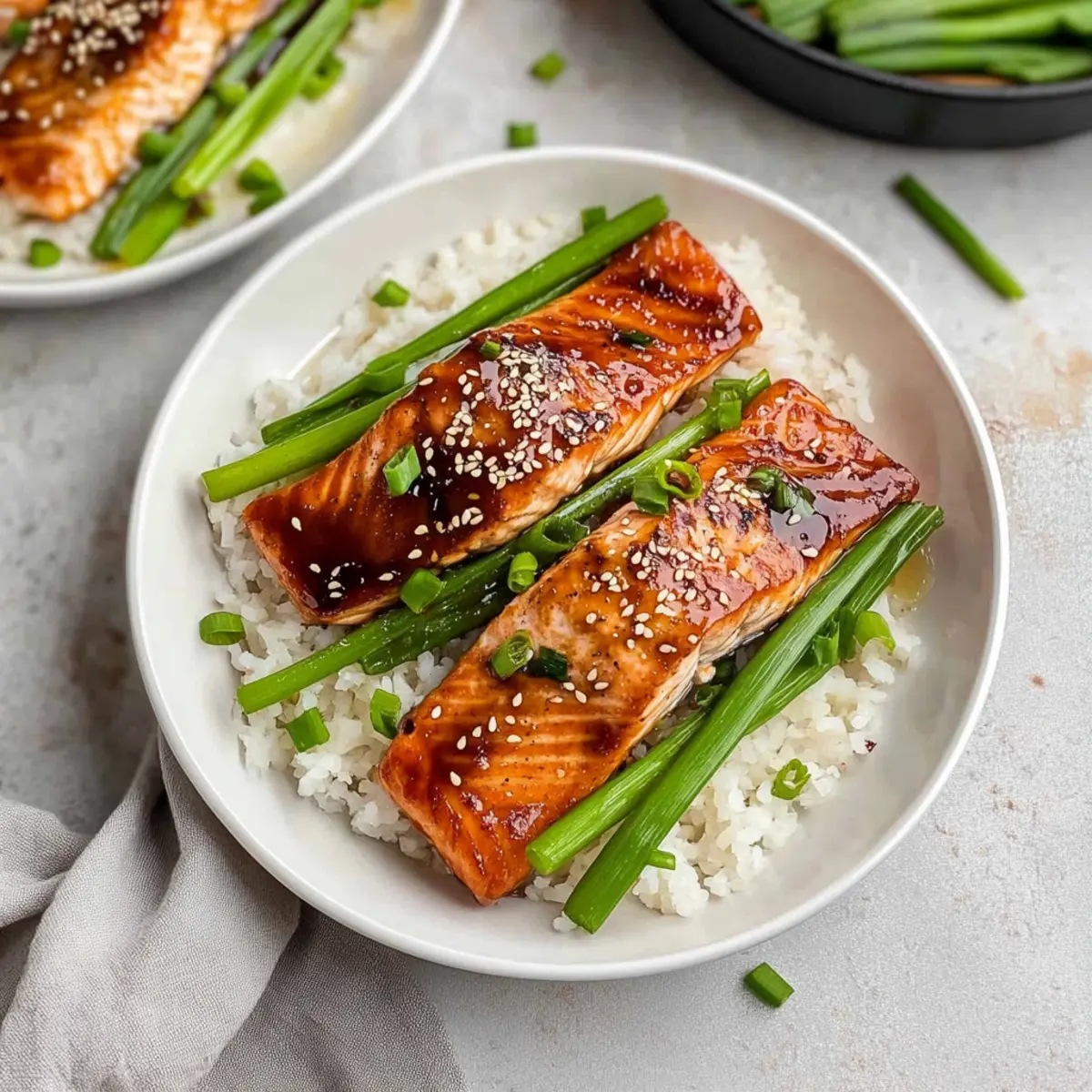 Air Fryer Teriyaki Salmon Recipe