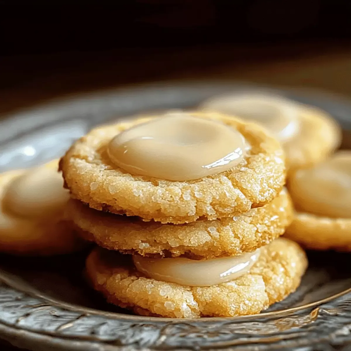 Honey Buttercream Cornbread Cookies