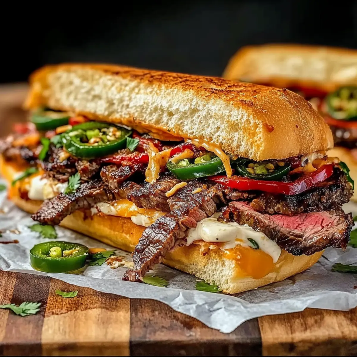 Korean Steak Sandwich