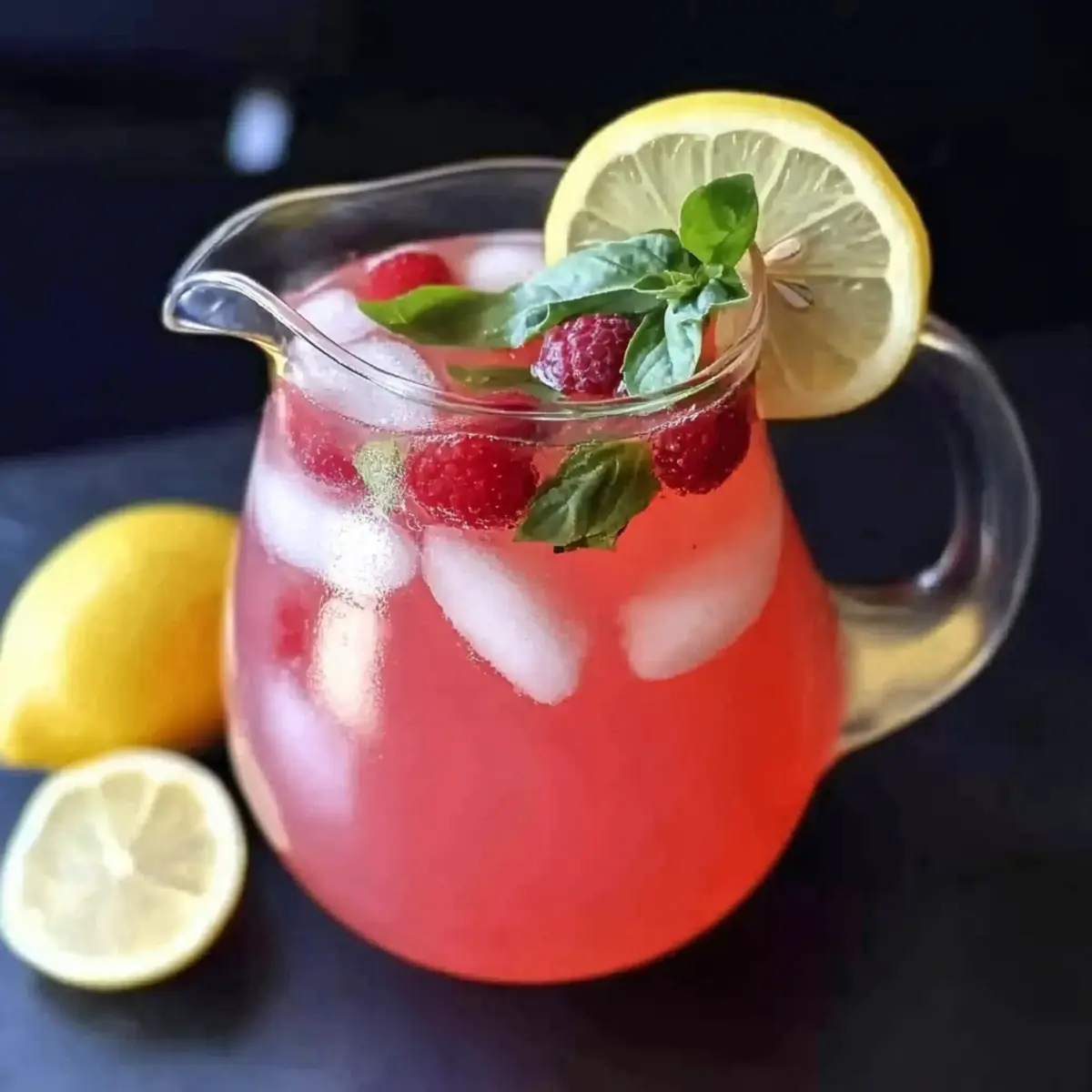 Berry Basil Lemonade