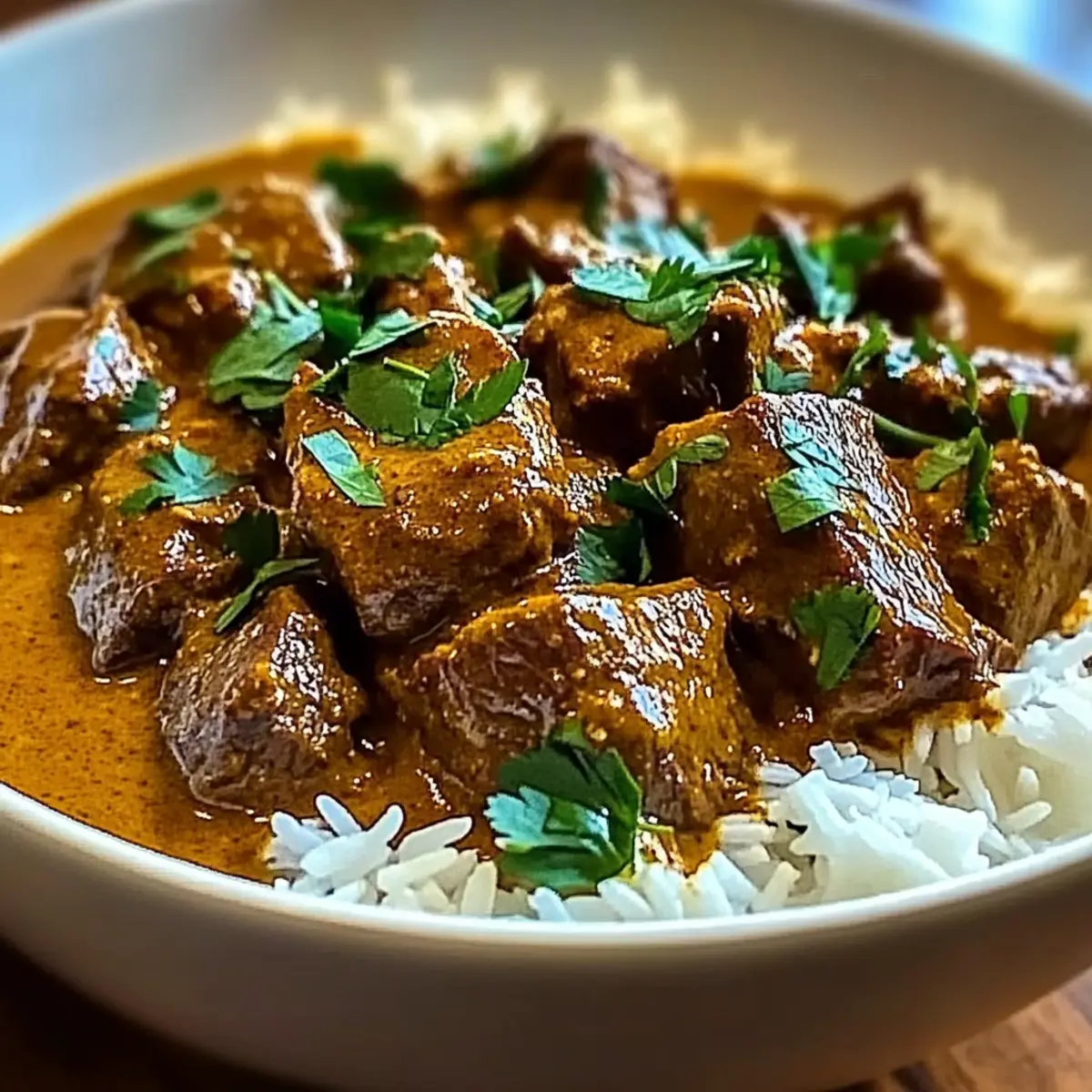 Coconut-Infused Beef Curry