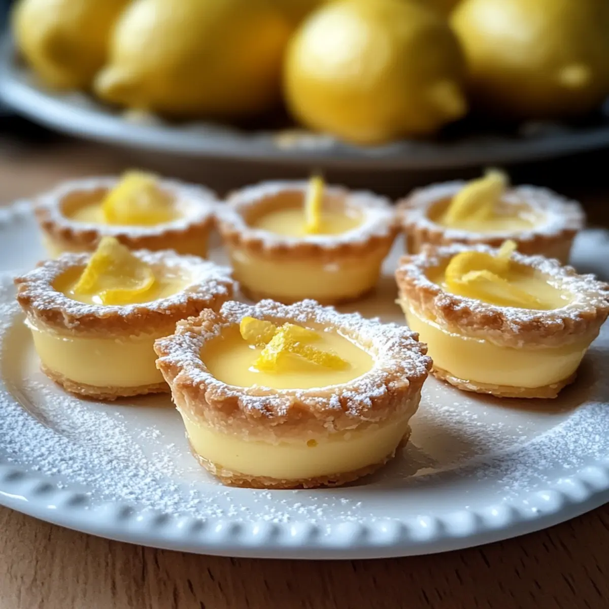 Baby Lemon Impossible Pies