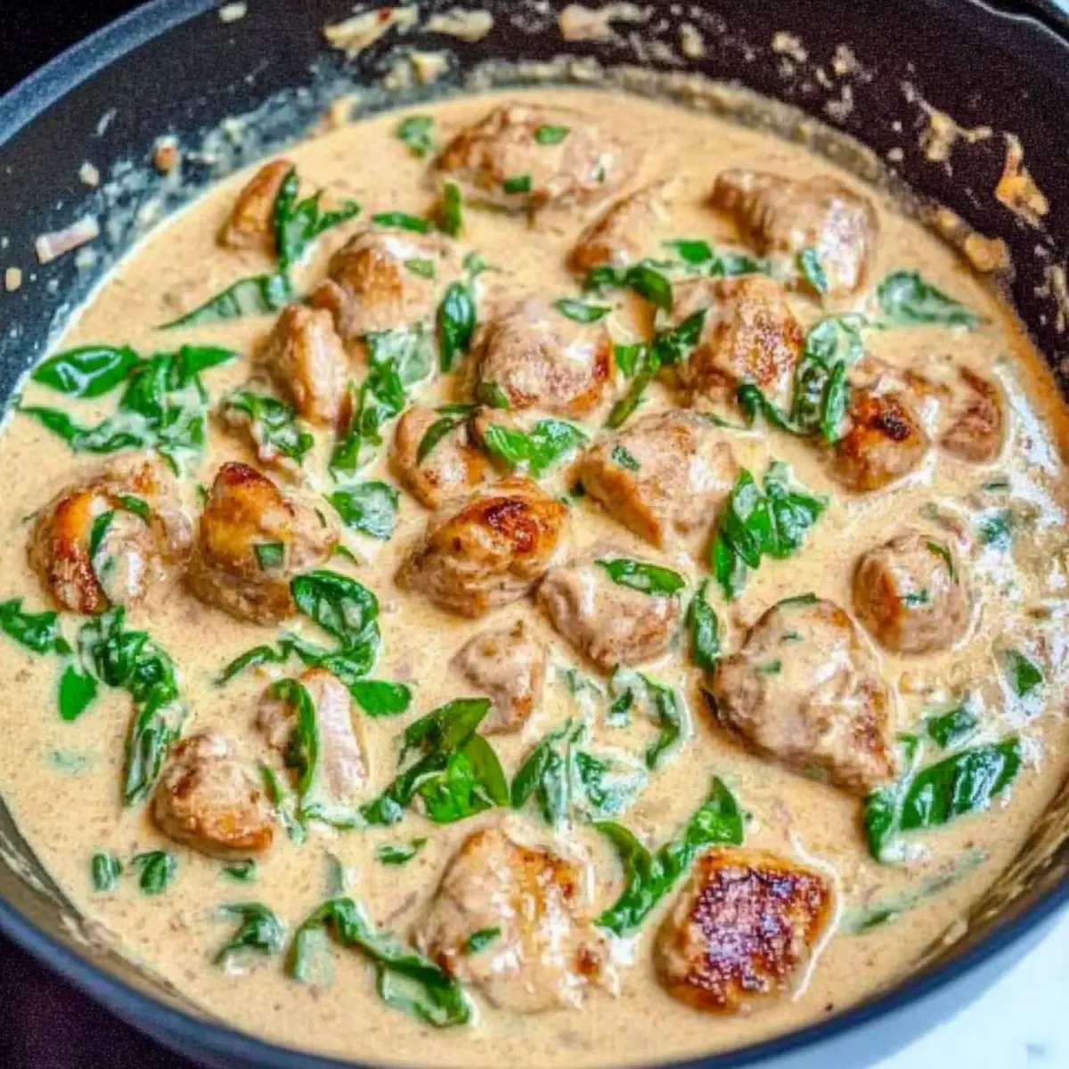 Basil Chicken in Coconut Curry Sauce