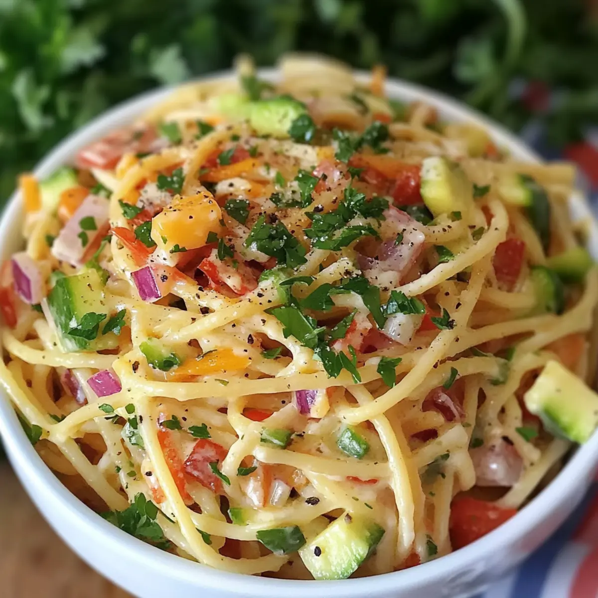 Cookout Spaghetti Salad