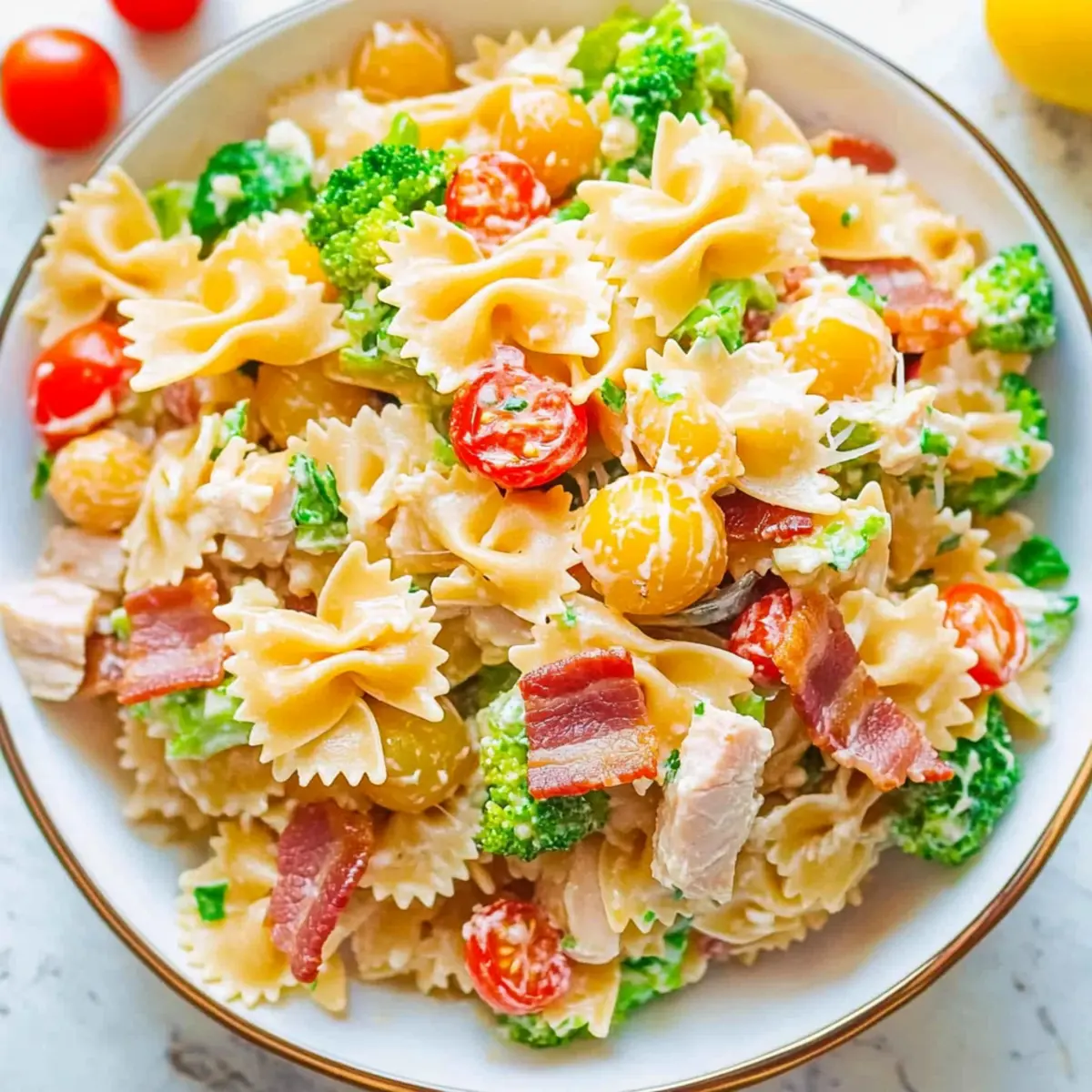 Club Sandwich Pasta Salad