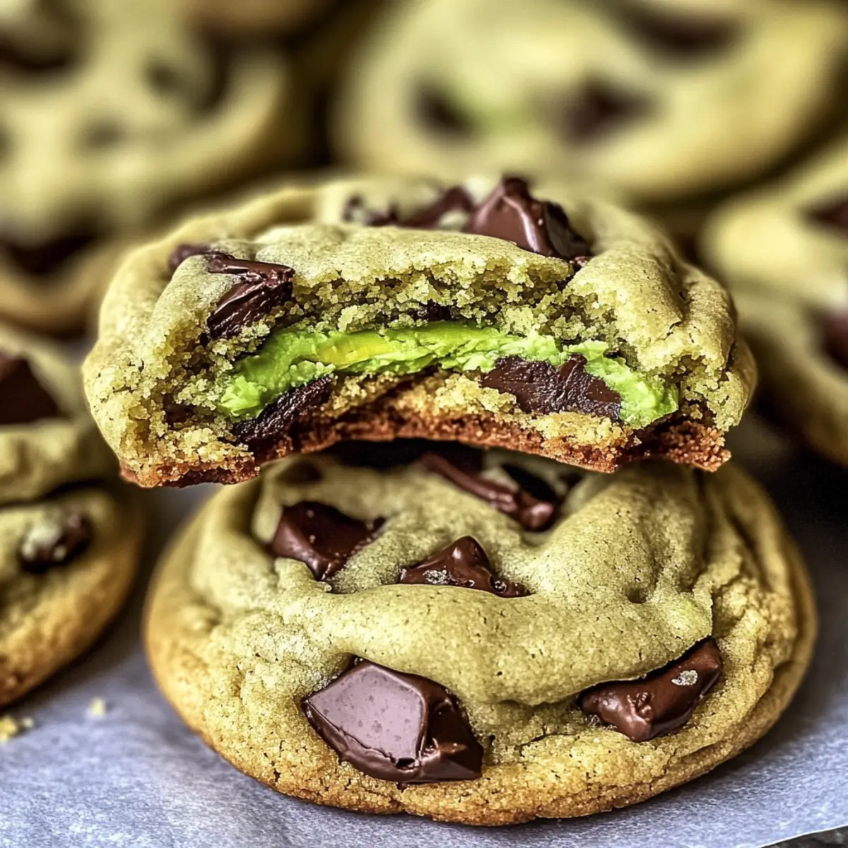 Pistachio Cream Cookies