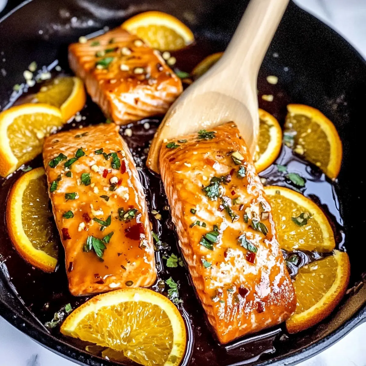 Orange Glazed Salmon