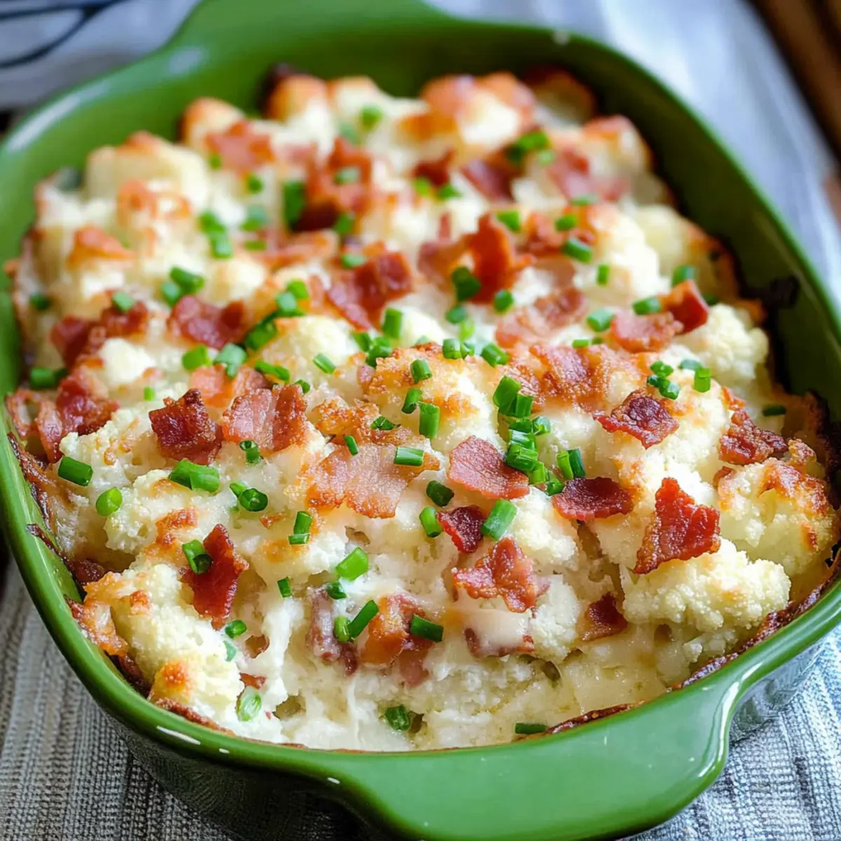 Loaded Cauliflower Bake