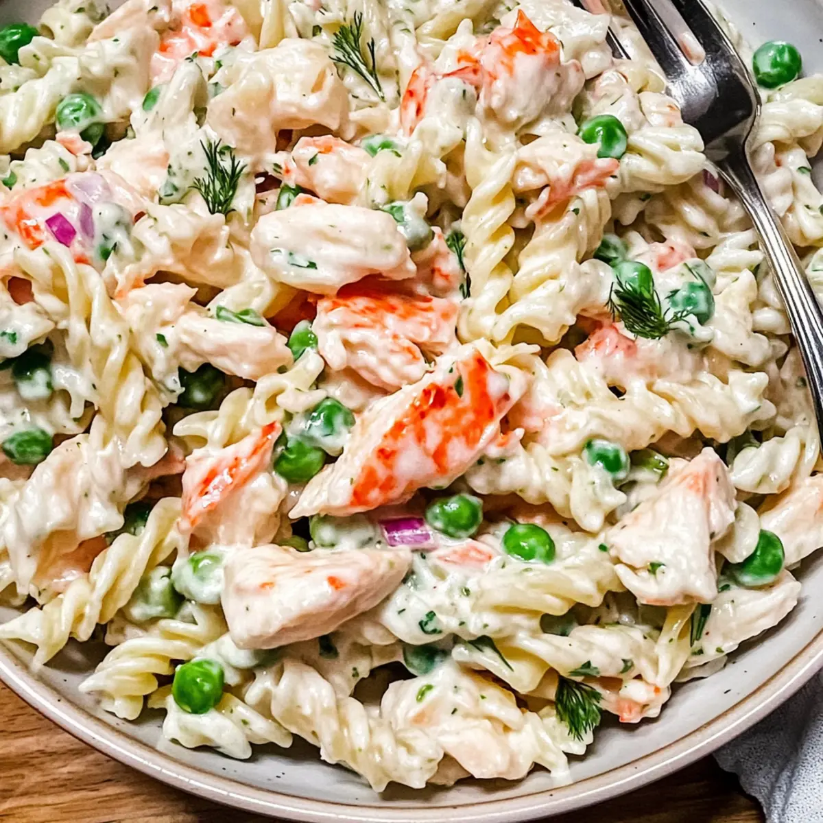 Crab Pasta Salad