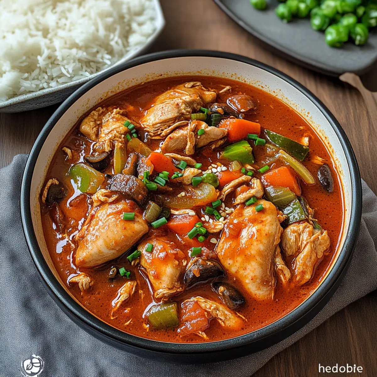 Slow Cooker Korean Chicken Stew