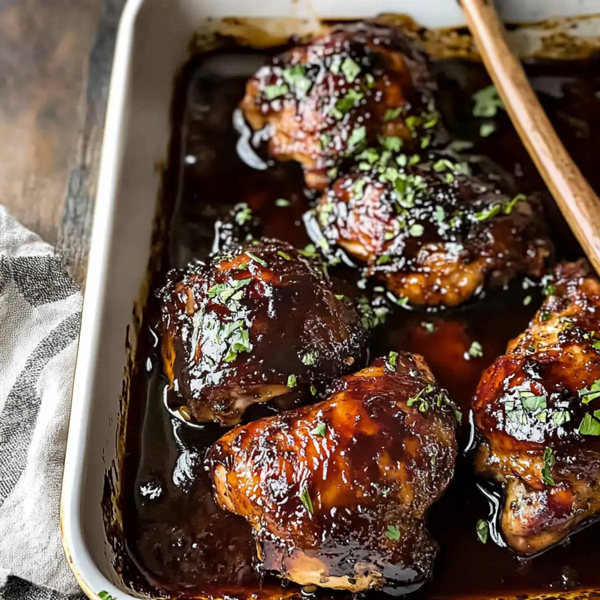Baked Balsamic Chicken Recipe