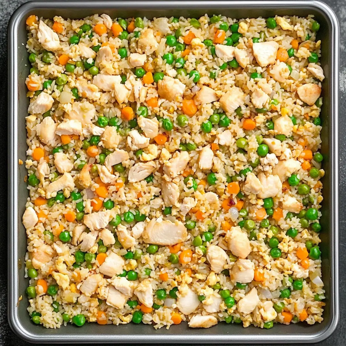 Sheet Pan Fried Rice