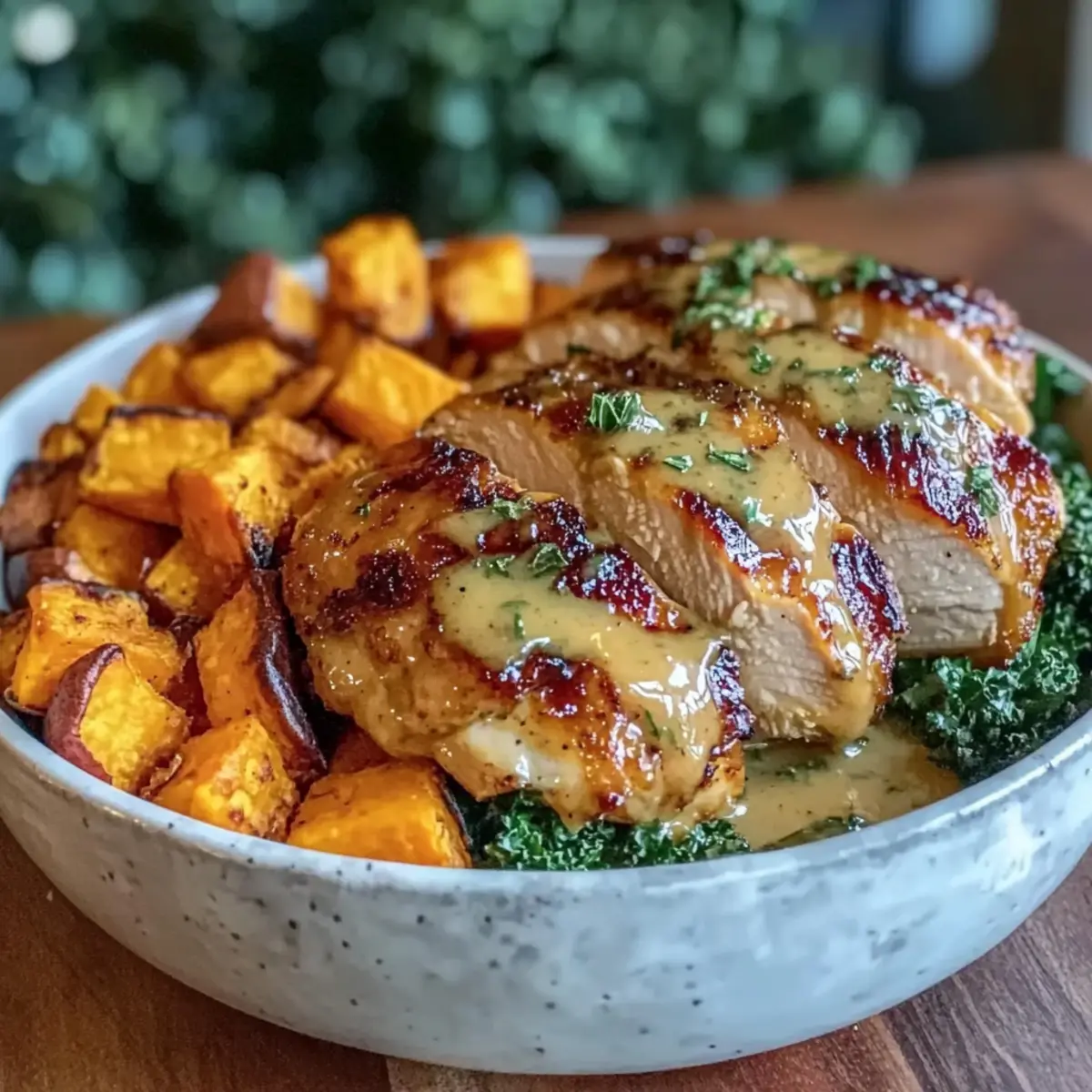 Maple Dijon Chicken Bowl
