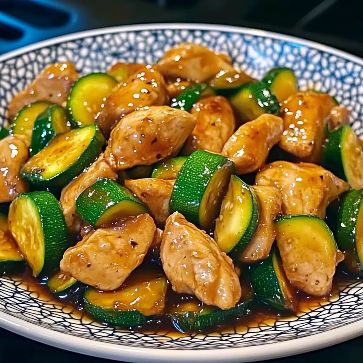 Chicken Zucchini Stir Fry