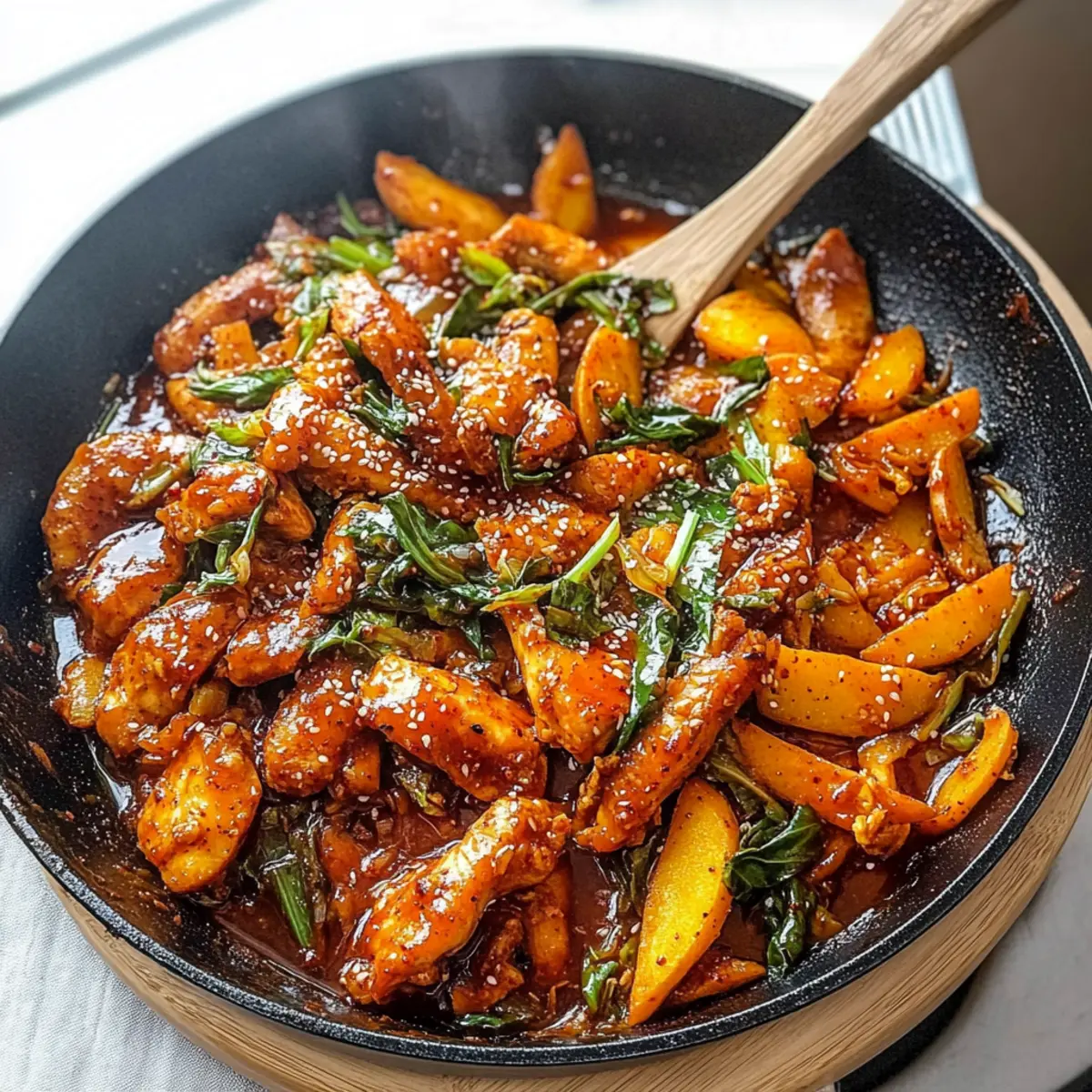 Korean Chicken Dak Galbi