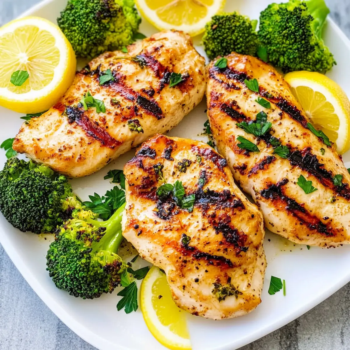 Grilled Lemon Chicken