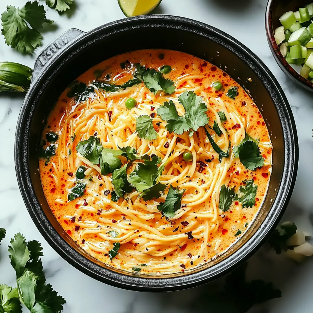 Spicy Coconut Noodles
