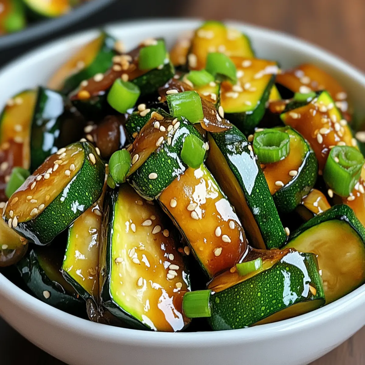 Hibachi Zucchini