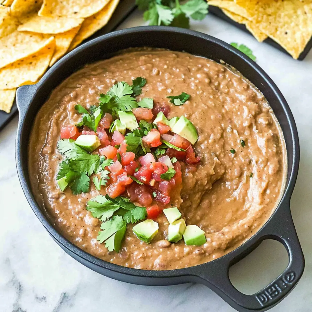 Refried Bean Dip Recipe