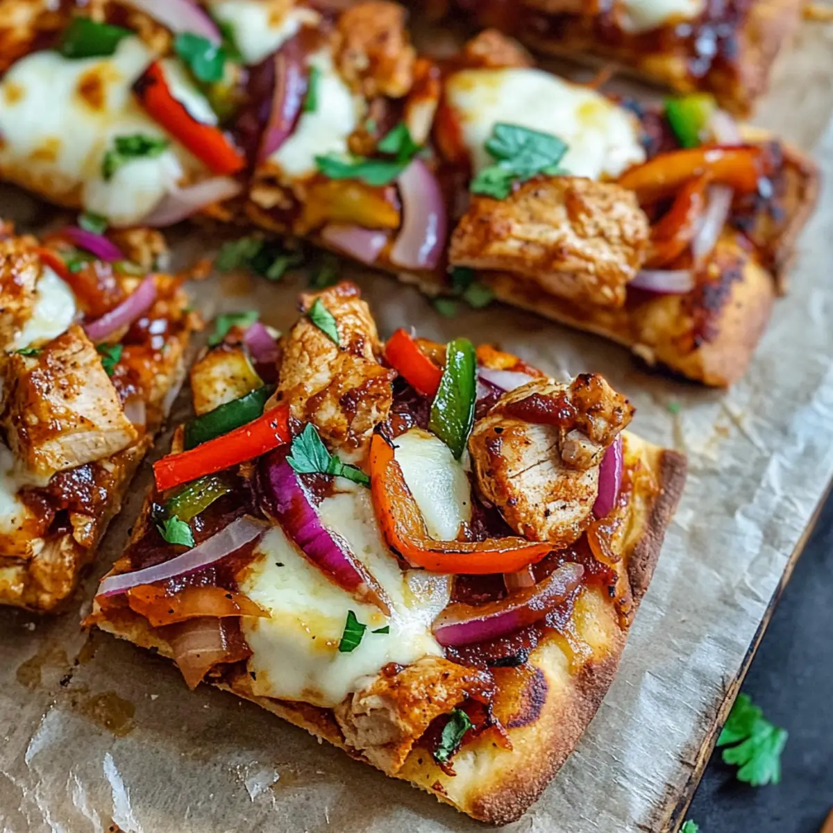 BBQ Chicken Flatbread