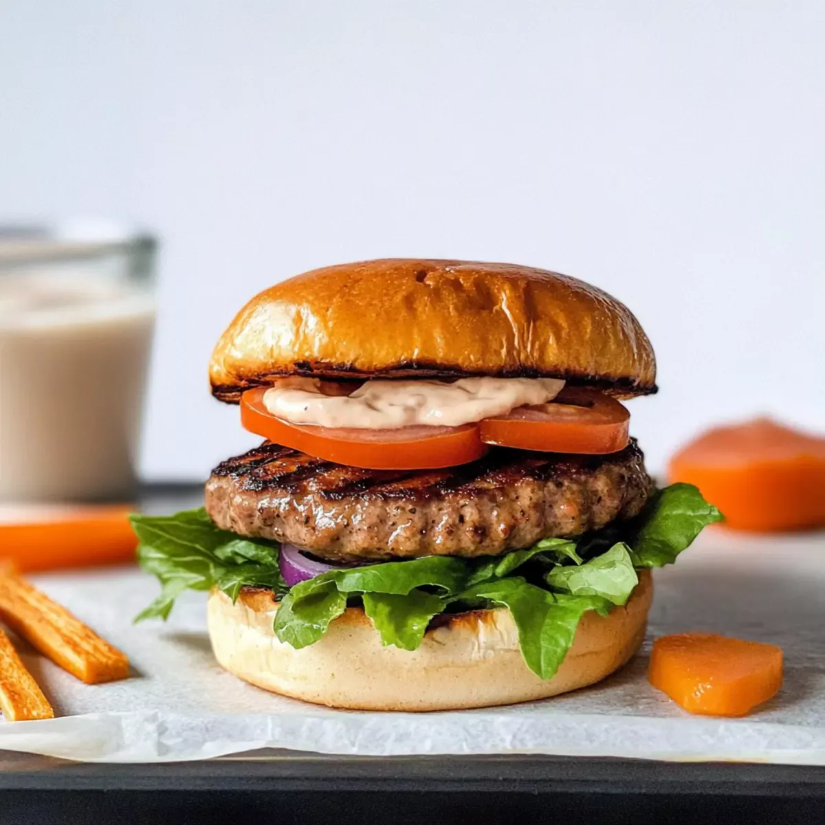 Grilled Turkey Burgers