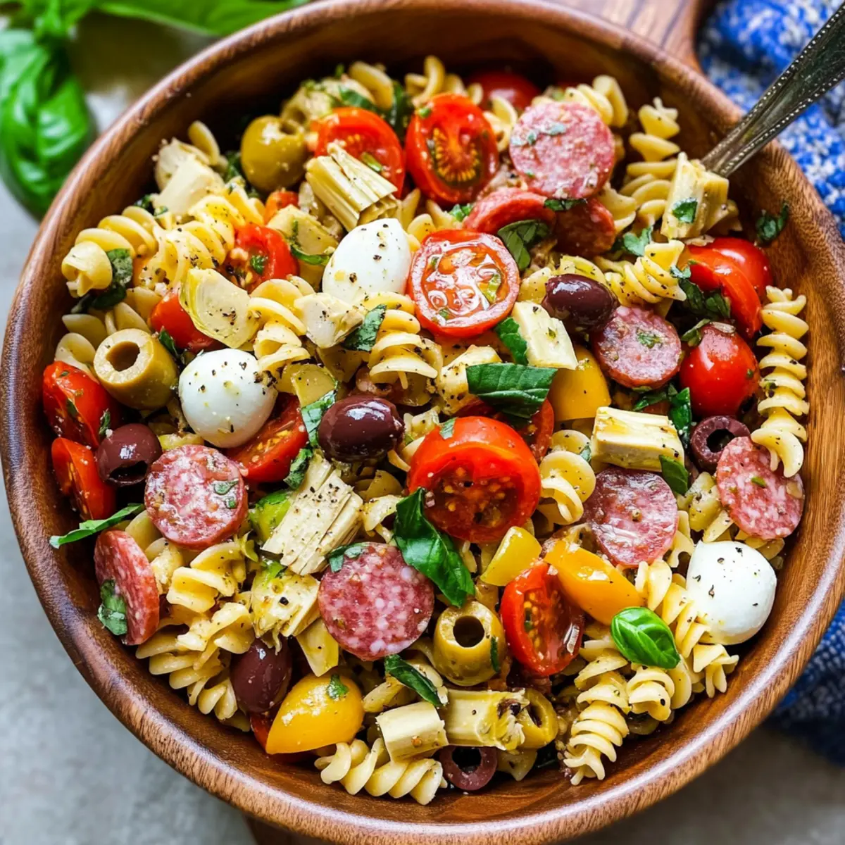 Italian Antipasto Pasta Salad